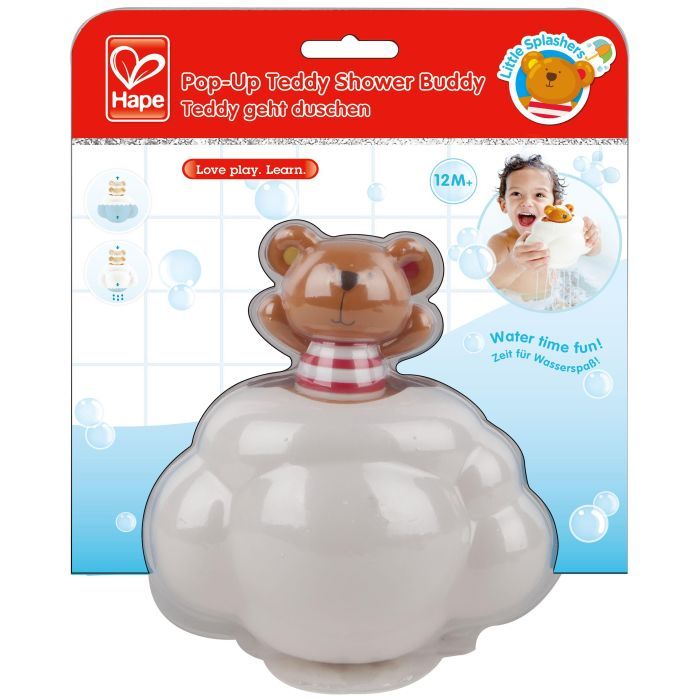 Игрушка для ванной Hape Teddy принимает душ (E0202) изображение 3