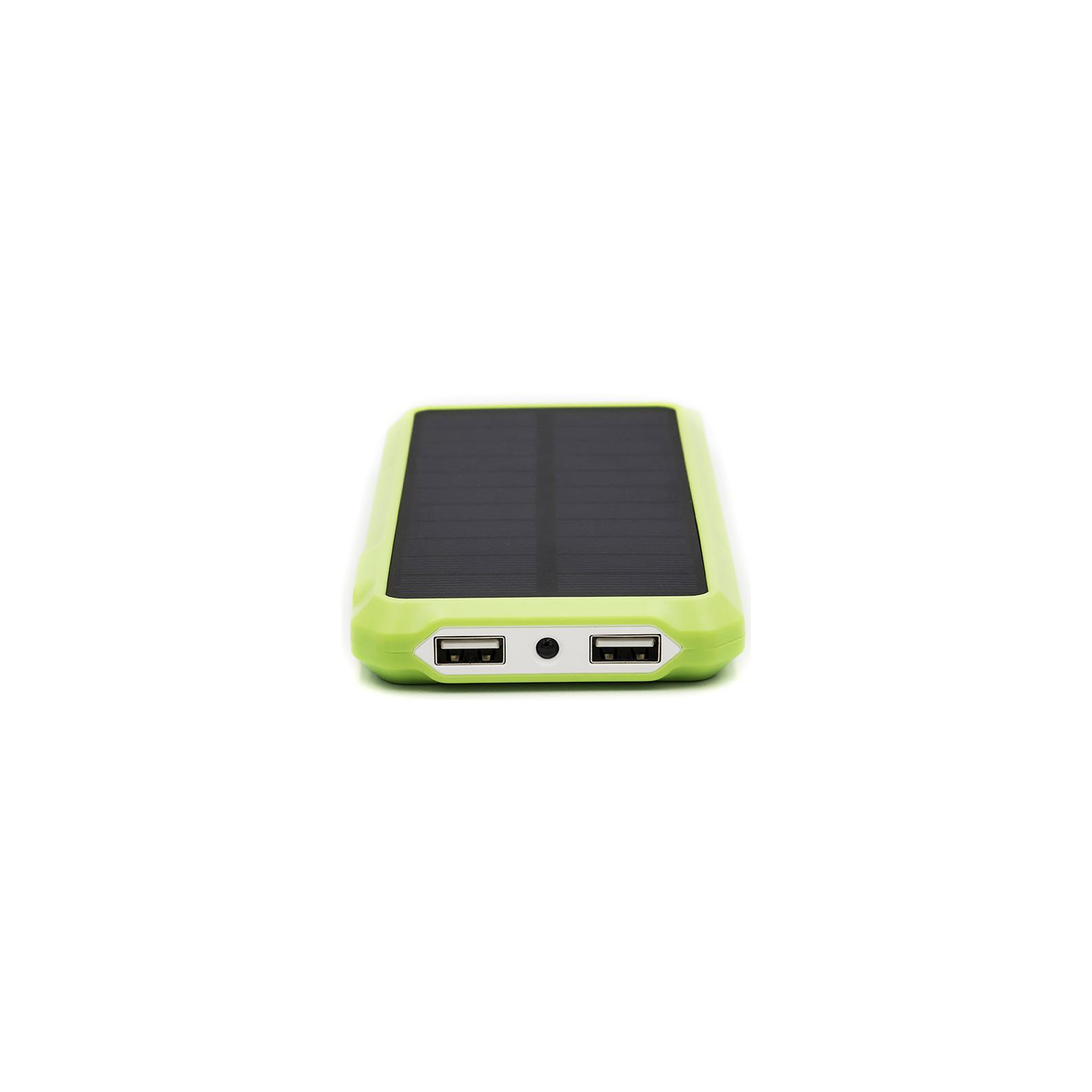 Батарея універсальна PowerPlant 10000mAh 1*USB/1A 1*USB/2A Solar 15V/200mA (PB-SS002G) зображення 3