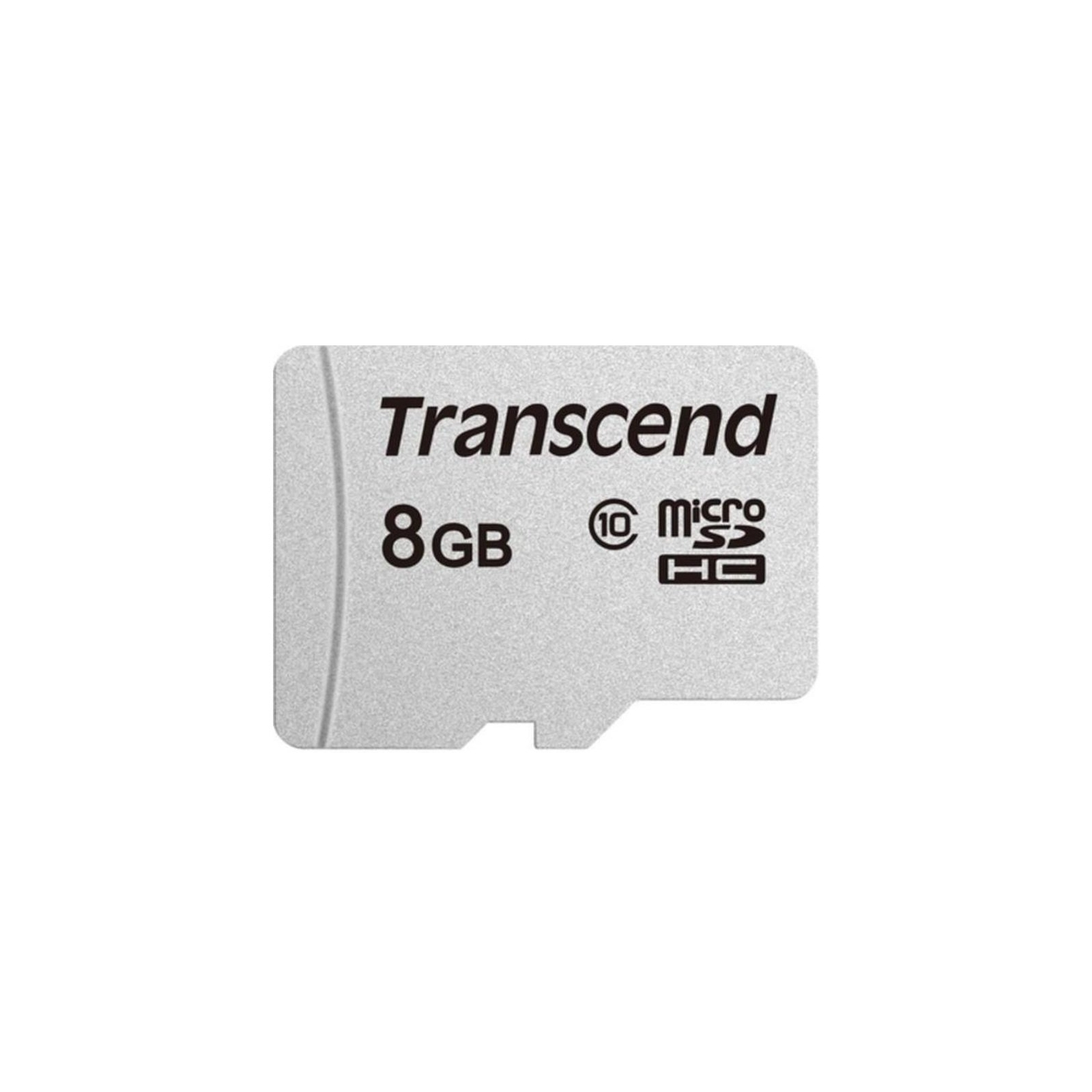 Карта памяти Transcend 8GB microSDHC class 10 UHS-I (TS8GUSD300S)