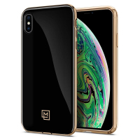 Чехол для мобильного телефона Spigen iPhone XS Max La Manon etui Gold Black (Ver.2) (065CS25312)