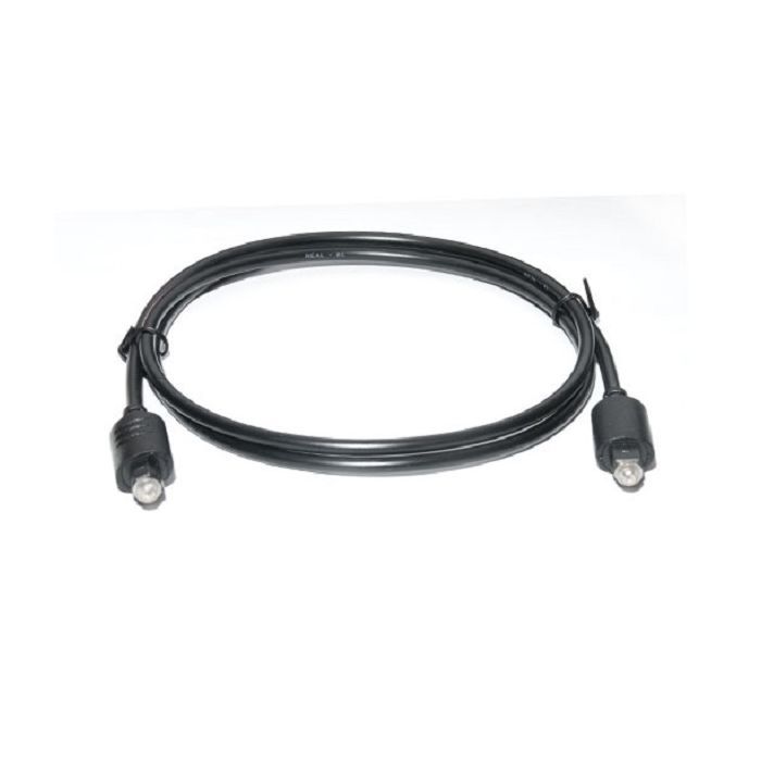 Кабель мультимедийный Optical Toslink M-M 1m black REAL-EL (EL123500036) изображение 2