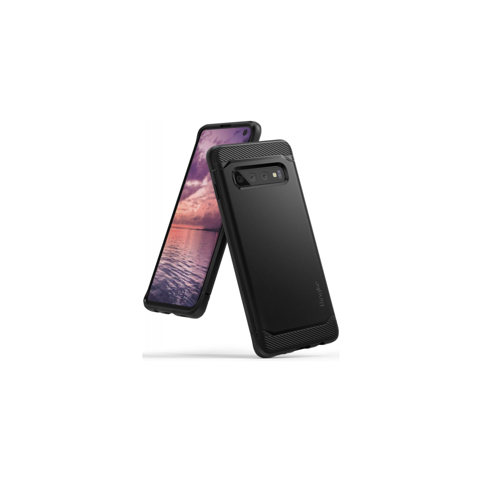 Чохол до мобільного телефона Ringke Onyx Samsung Galaxy S10 Black (RCS4515)
