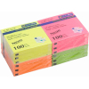 Бумага для заметок Buromax with adhesive layer 76х76мм, 100sheets, NEON colors (BM.2312-98)
