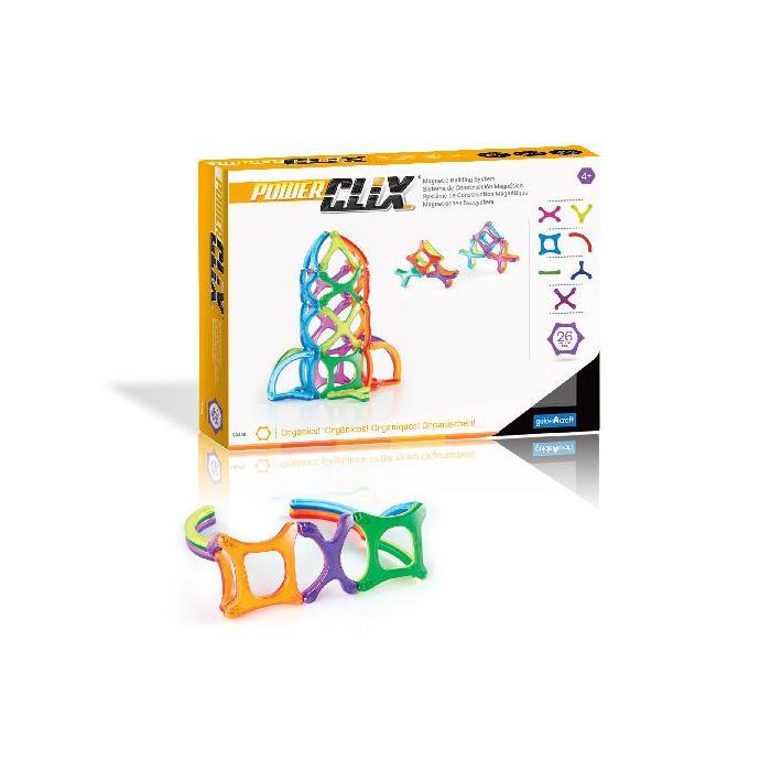 Конструктор Guidecraft PowerClix Organics 26 деталей (G9430)