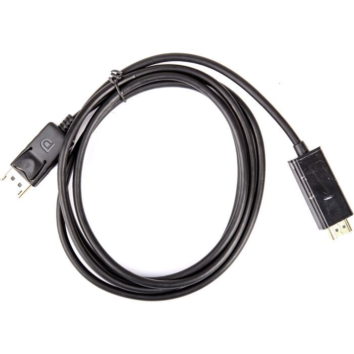 Кабель мультимедийный DisplayPort M to HDMI M 1.8m Charmount (30018)