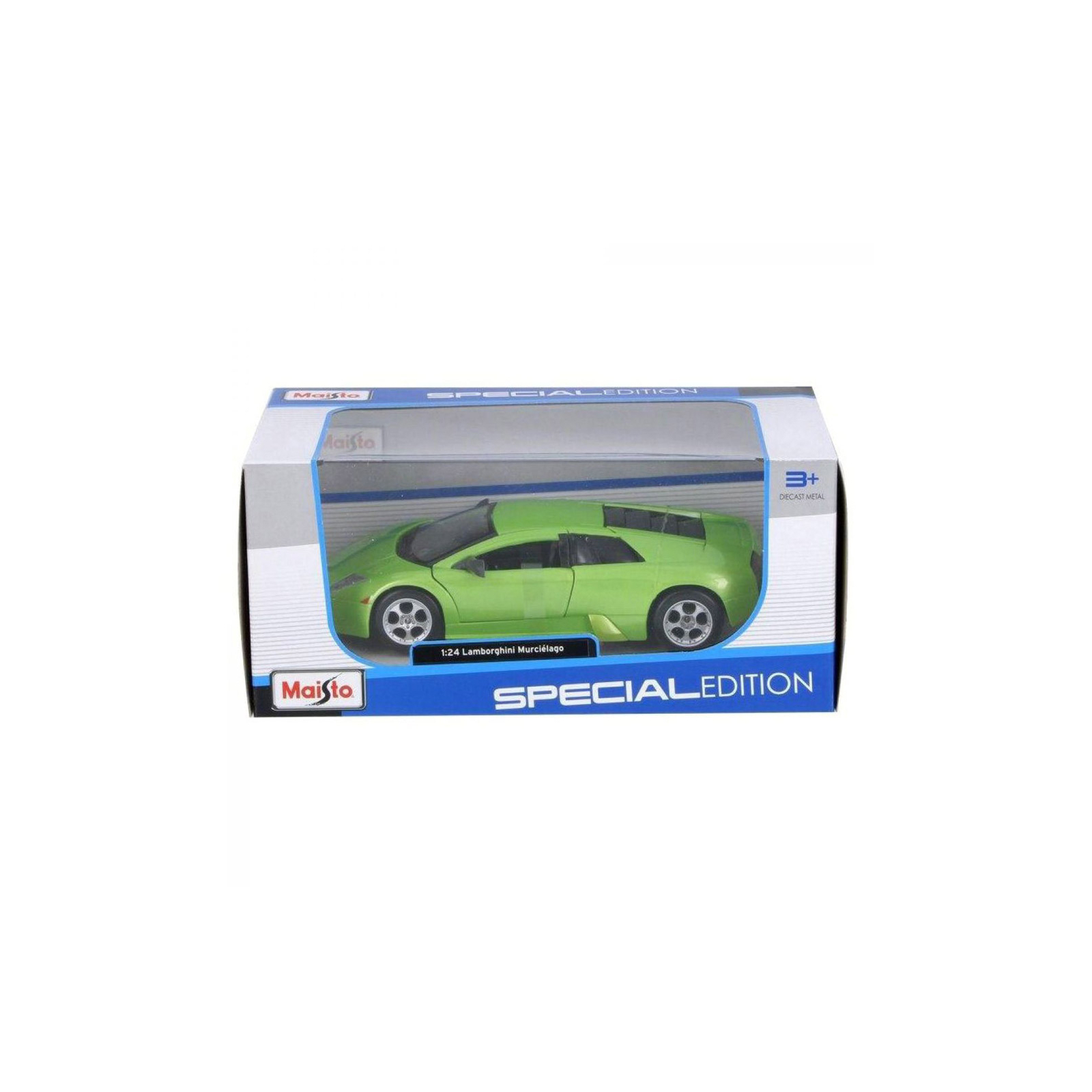 Машина Maisto Lamborghini Murcielago (1:24) зелений металік (31238 green) зображення 4