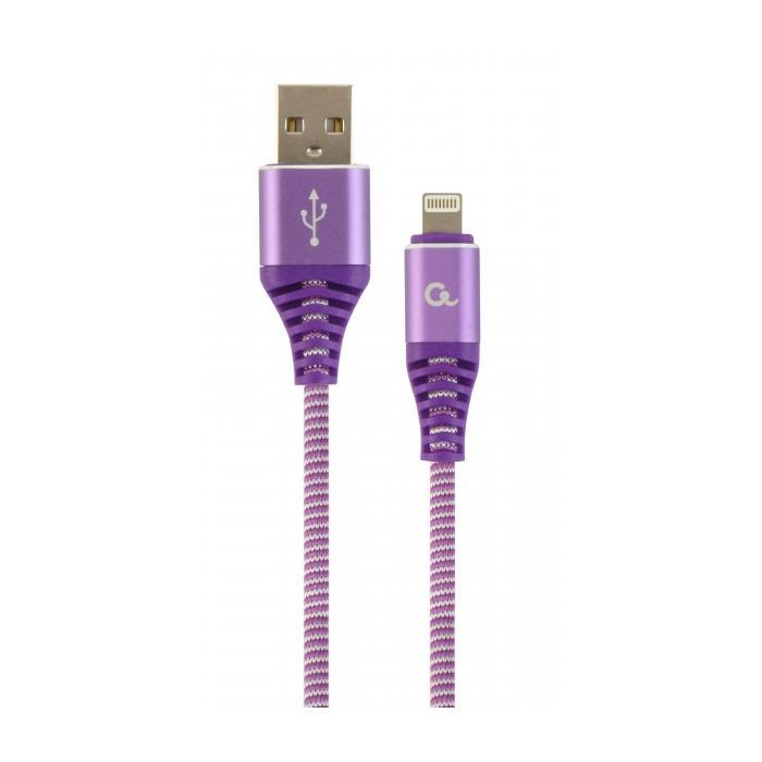 Дата кабель USB 2.0 AM to Lightning 1.0m Cablexpert (CC-USB2B-AMLM-1M-PW)