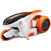Photos - Other RC Toys Maisto Радіокерована іграшка  Мотоцикл Cyklone 360 оранжево-білий (82066 or 