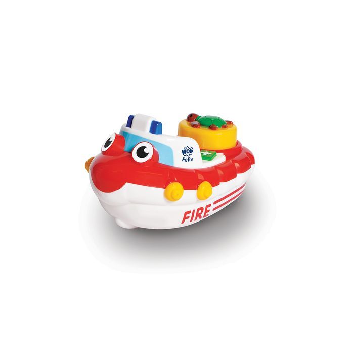 Развивающая игрушка Wow Toys Пожарная лодка Феликс (01017) изображение 2