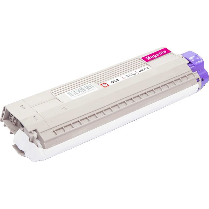 Тонер-картридж BASF OKI C822/823/833dn Magenta 46471102 (KT-46471102) изображение 3
