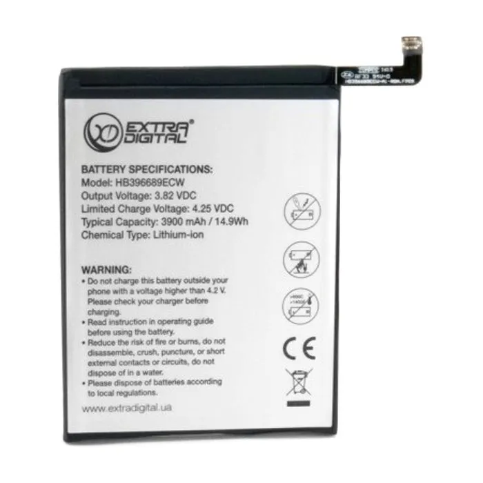 Аккумуляторная батарея Extradigital Huawei Mate 9 3900 mAh (BMH6476)