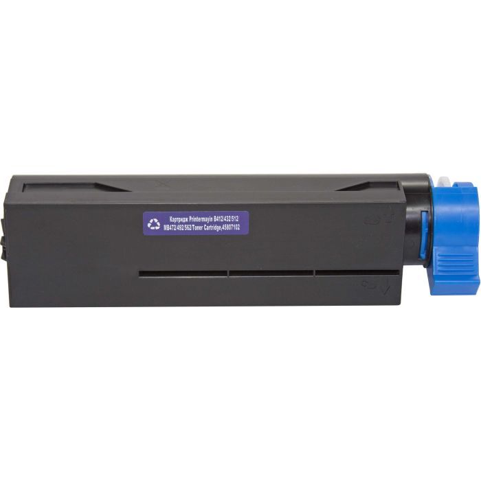 Тонер-картридж AHK OKI B412/B432/MB472 45807102 Black 3k (3203422) изображение 3