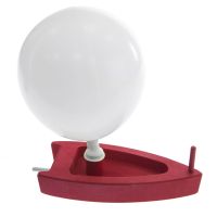 Машина Nic Шлюпка деревянная красная (NIC526460) изображение 6