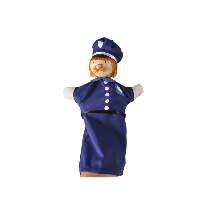 Игровой набор Goki Кукла-перчатка Полицейский (51646G)