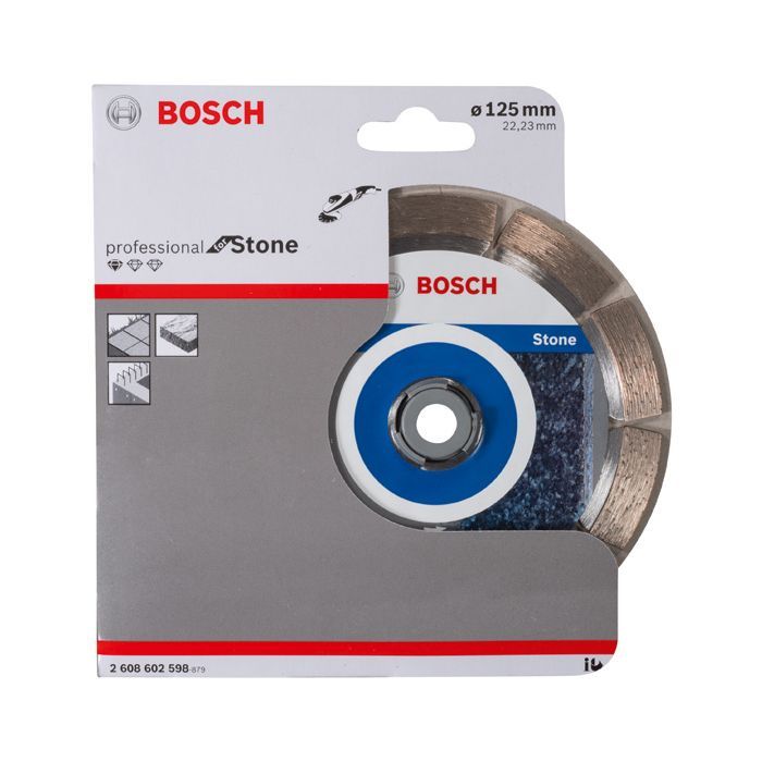 Круг відрізний Bosch Standard for Stone 125-22.23 (2.608.602.598) зображення 2