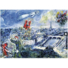 Пазл Eurographics Вид на Париж. Марк Шагал, 1000 элементов (6000-0850) изображение 2
