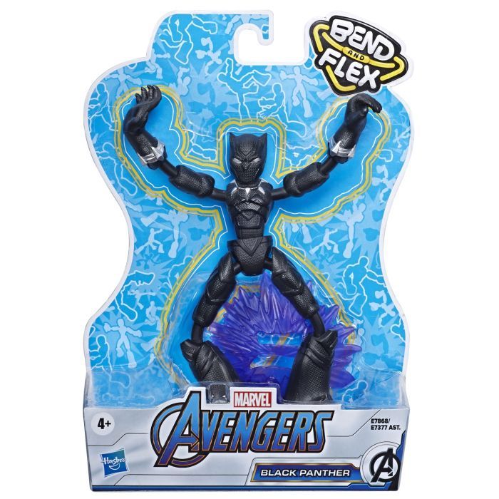 Фігурка для геймерів Hasbro Avengers Bend and flex Чорна Пантера (E7377_E7868) зображення 2