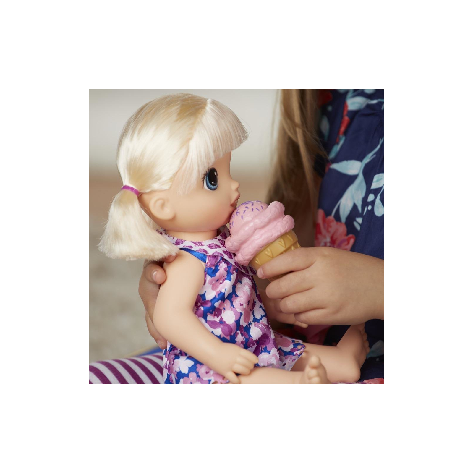 Кукла Hasbro Baby Alive Малышка с мороженым (C1090) изображение 4