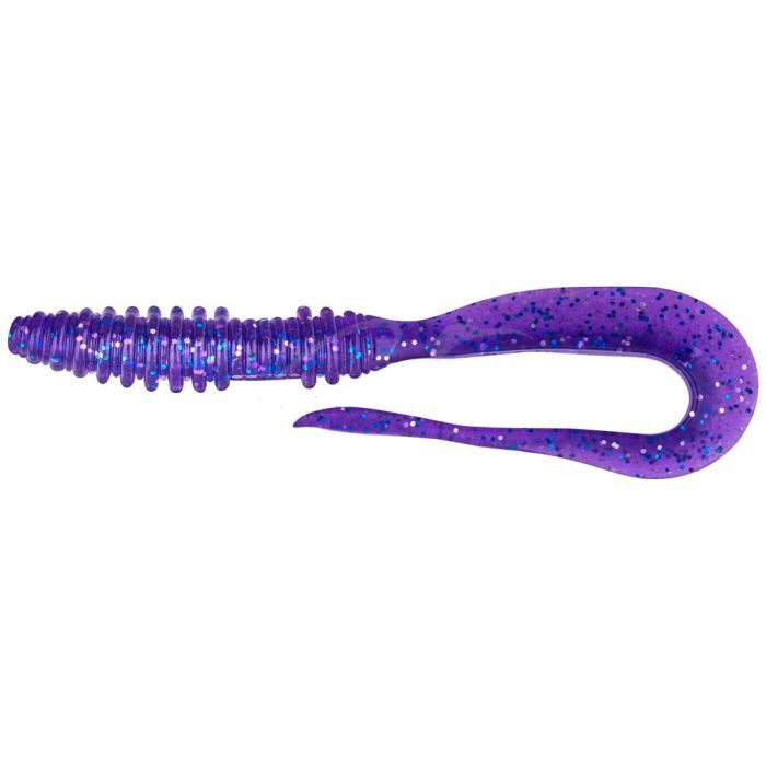 Силикон рыболовный Keitech Mad Wag Slim 4.5" (9 шт/упак) ц:ea#04 violet (1551.09.73)