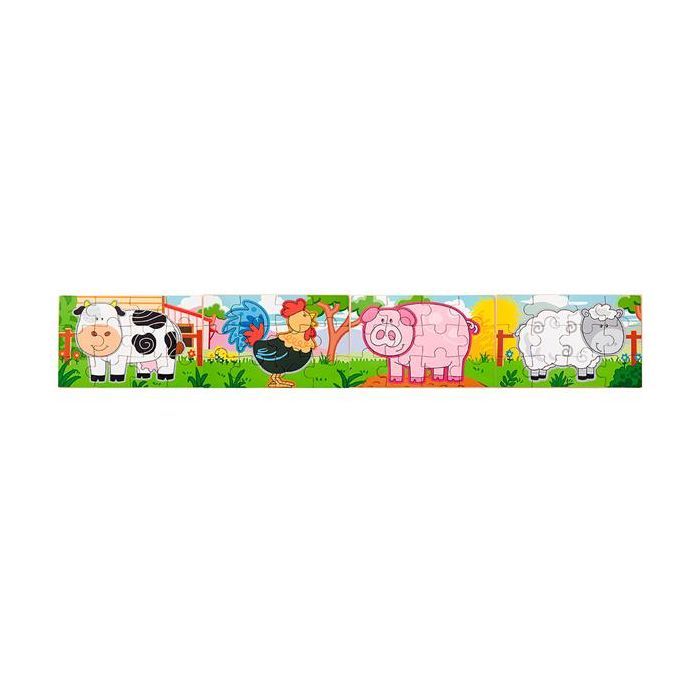 Пазл Viga Toys Ферма, 48 элементов (50069)
