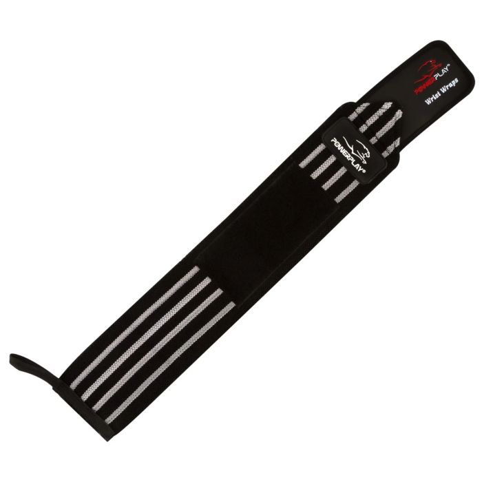 Бинт для спорта PowerPlay 3081 Чорно-Сірі (PP_3081_Grey) изображение 2