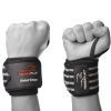 Бинт для спорта PowerPlay 3081 Чорно-Сірі (PP_3081_Grey) изображение 6