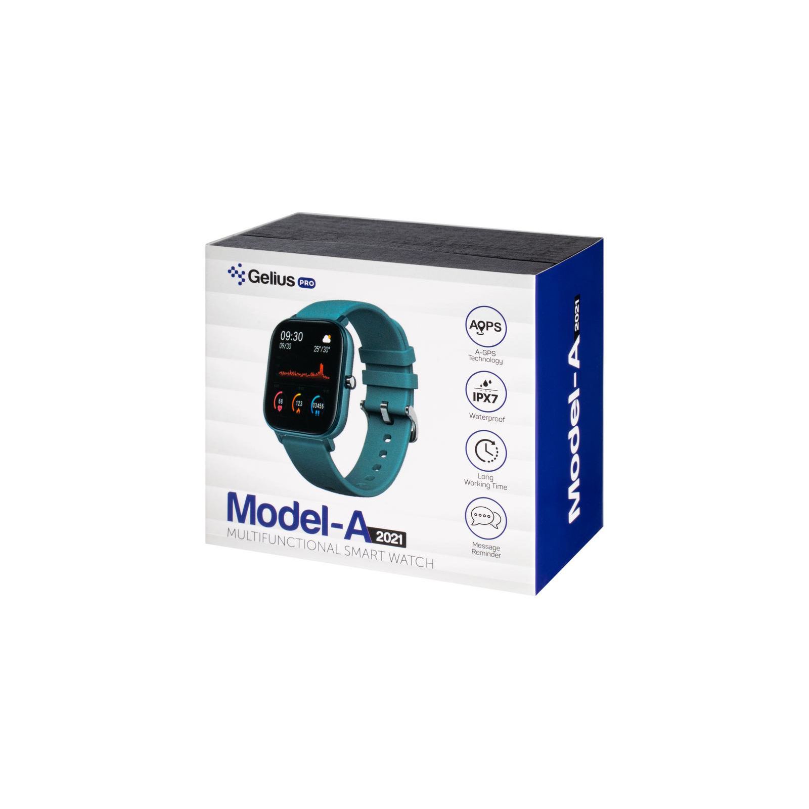 Смарт-годинник Gelius Pro (Model A) (IPX7) Blue (Pro(ModelA)(IPX7)Blue) зображення 5