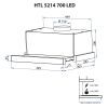 Витяжка кухонна Minola HTL 5214 WH 700 LED зображення 9