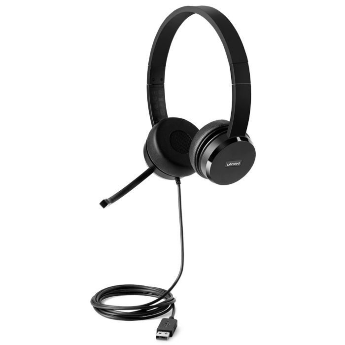 Наушники Lenovo 100 Stereo USB Headset (4XD0X88524) изображение 4