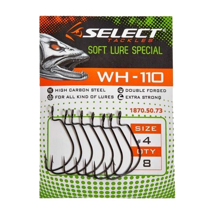 Крючок Select WH-110 2/0 (5 шт/уп) (1870.50.77) изображение 2