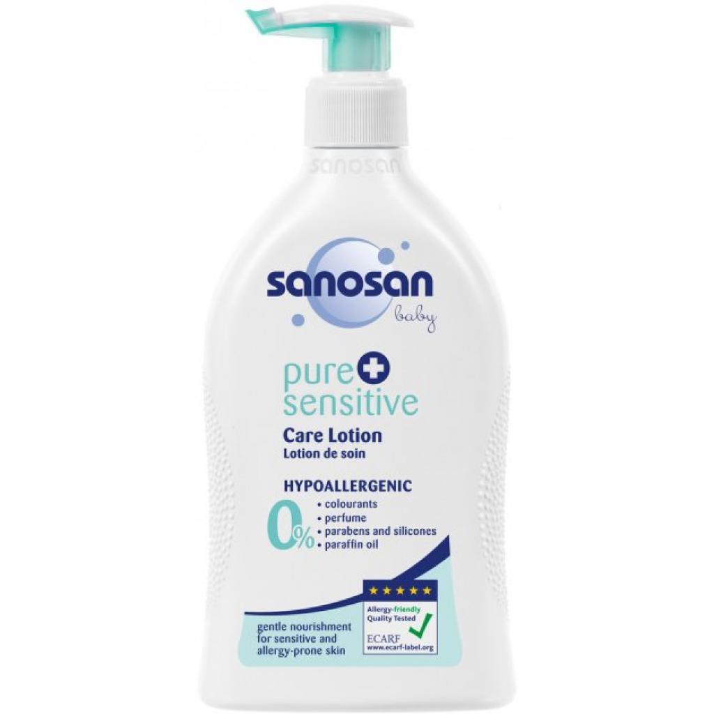 Лосьйон для дітей Sanosan Pure & sensitive Care Lotion для чутливої шкіри, 400 мл (4003583206995)