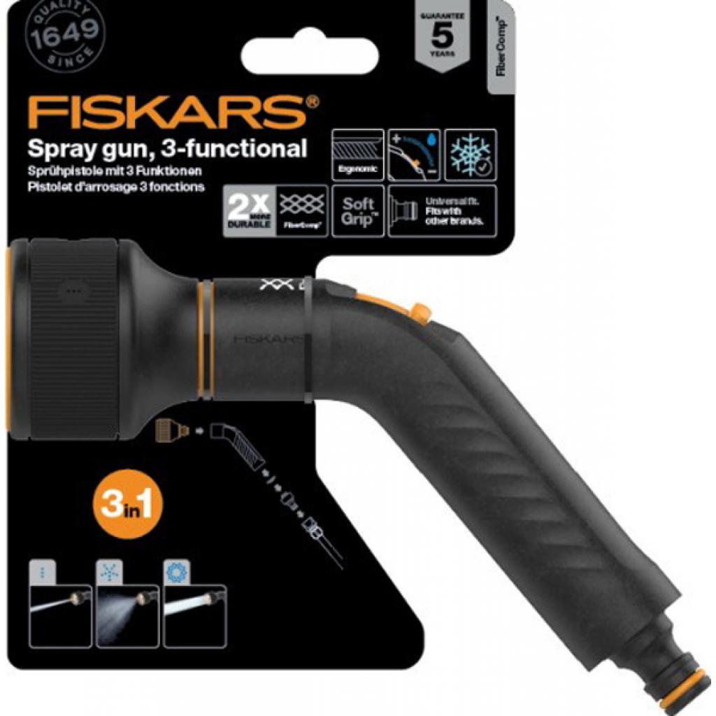 Пистолет для полива Fiskars FiberComp 3 функции Watering (1054782) изображение 4