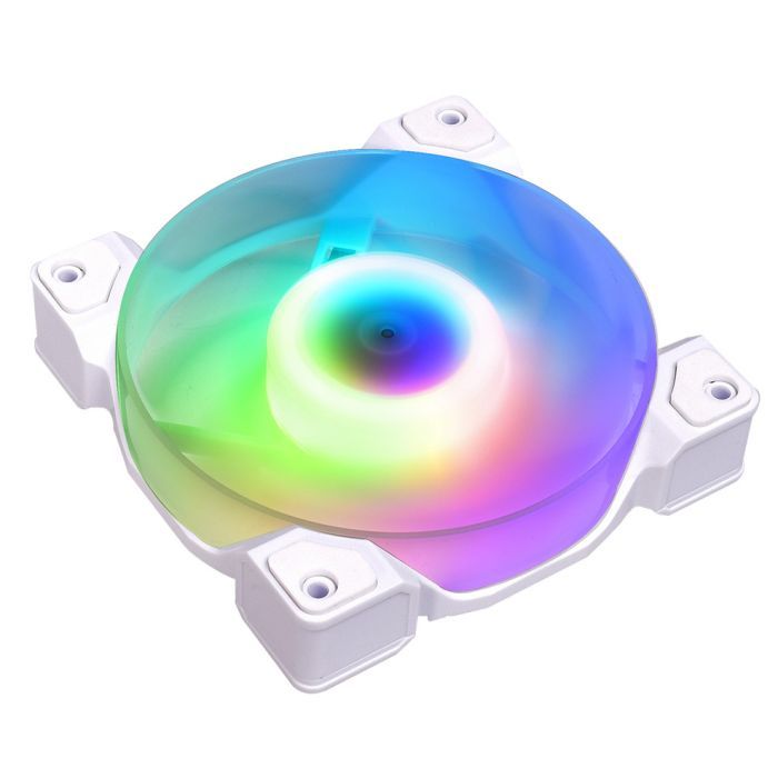 Кулер для корпуса ID-Cooling DF-12025-ARGB-TRIO-SNOW изображение 3