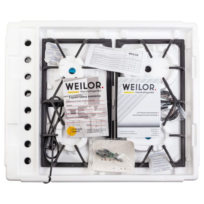 Варочна поверхня Weilor GG 634 BL зображення 10