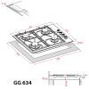 Варочна поверхня Weilor GG 634 BL зображення 11