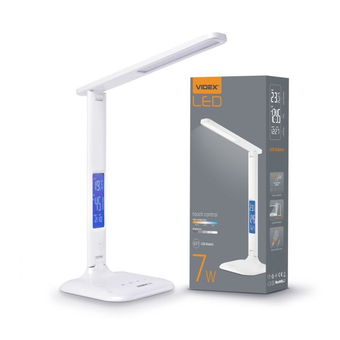 Настільна лампа Videx LED 7W 3000-5500K 220V (VL-TF05W) зображення 8
