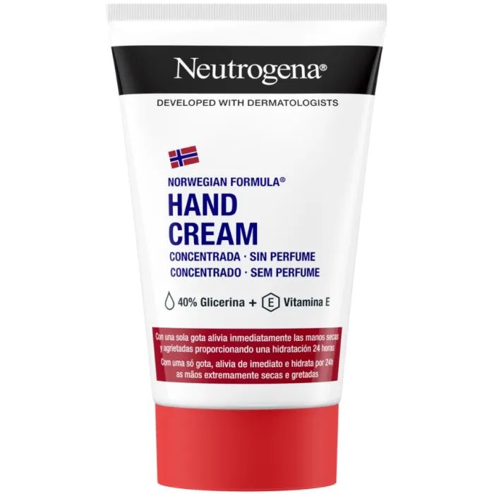 Крем для рук Neutrogena Норвежская формула Без запаха Концентрированный 50 мл (3574661133911/8002110383709)