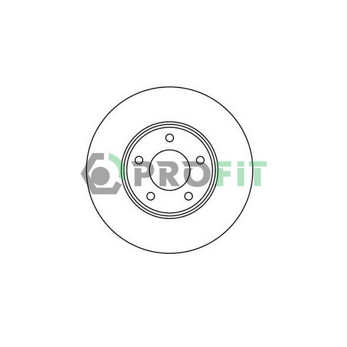 Тормозной диск Profit 5010-2007