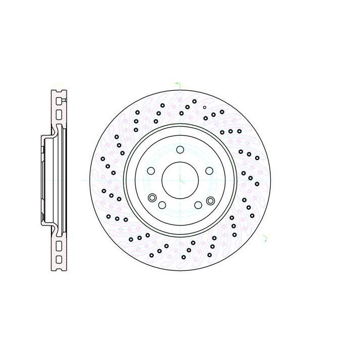 Тормозной диск REMSA 61138.10