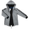 Куртка детская Blueland ветровка с капюшоном (10760-146B-gray) изображение 6