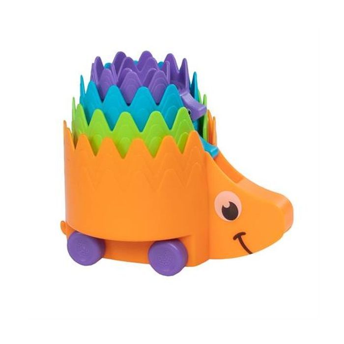 Розвиваюча іграшка Fat Brain Toys Пірамідка на колесах Їжачки Hiding Hedgehogs (F223ML)