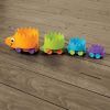 Розвиваюча іграшка Fat Brain Toys Пірамідка на колесах Їжачки Hiding Hedgehogs (F223ML) зображення 5
