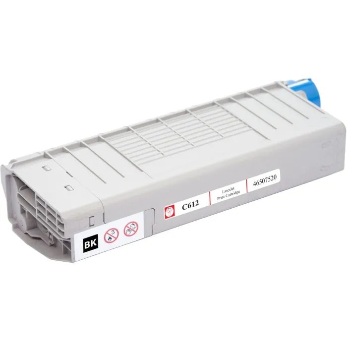 Тонер-картридж BASF OKI C612/ 46507520 Black (KT-46507520) изображение 2