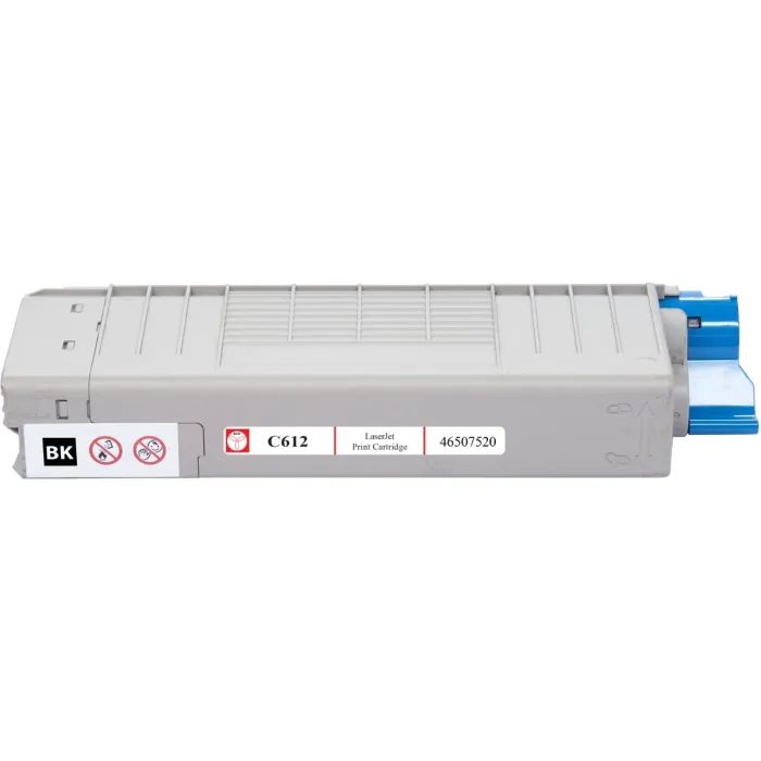 Тонер-картридж BASF OKI C612/ 46507520 Black (KT-46507520) изображение 3