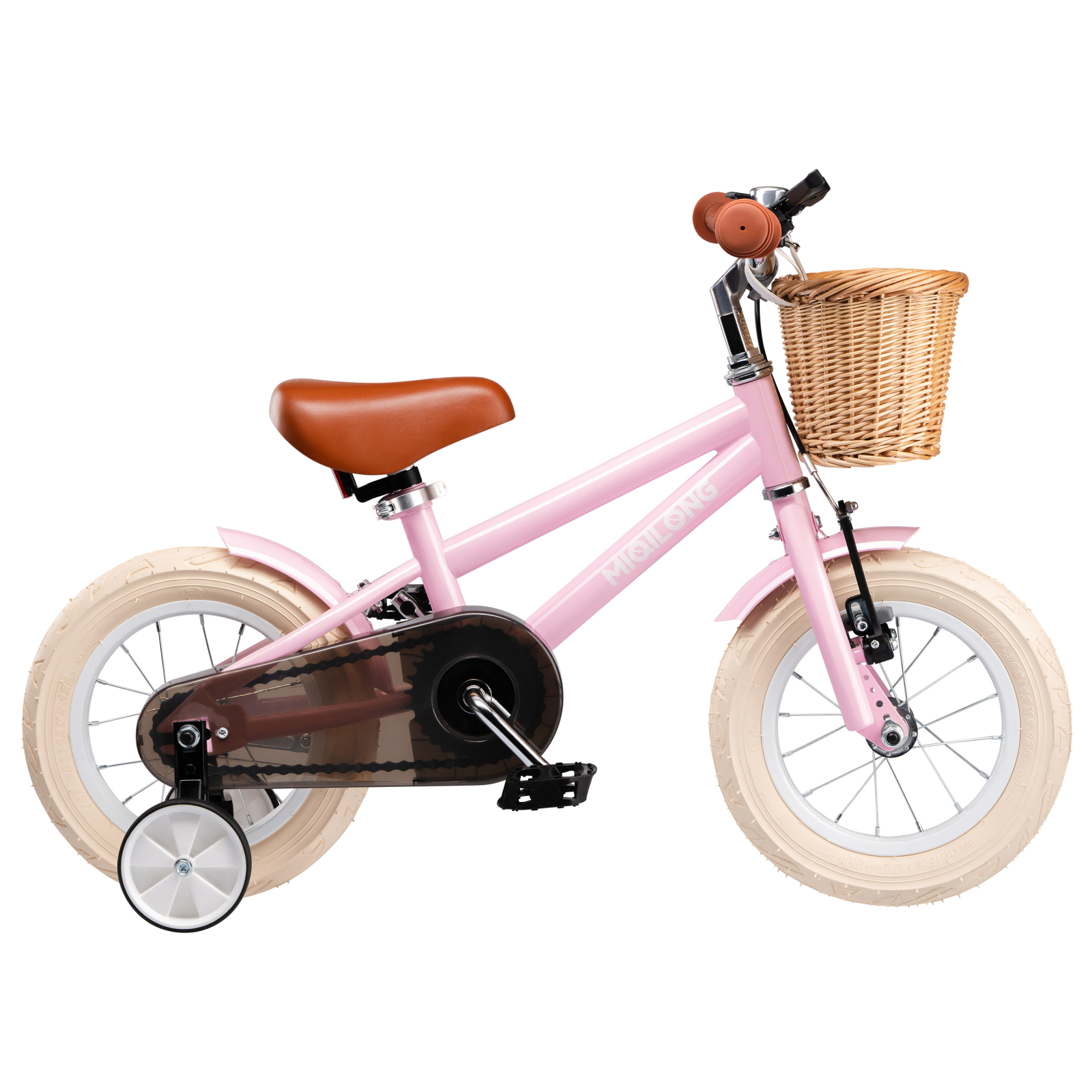 Детский велосипед Miqilong RM Розовый 12` (ATW-RM12-PINK) изображение 3