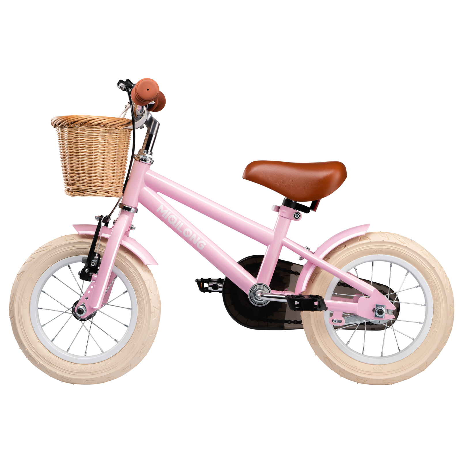 Дитячий велосипед Miqilong RM Бежевий 12" (ATW-RM12-BEIGE) зображення 4