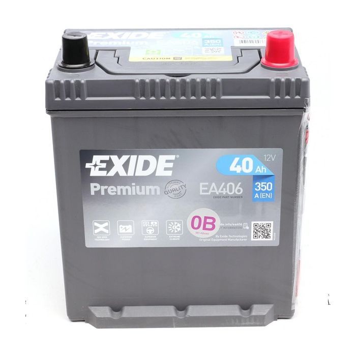 Аккумулятор автомобильный EXIDE PREMIUM 40A (EA406)