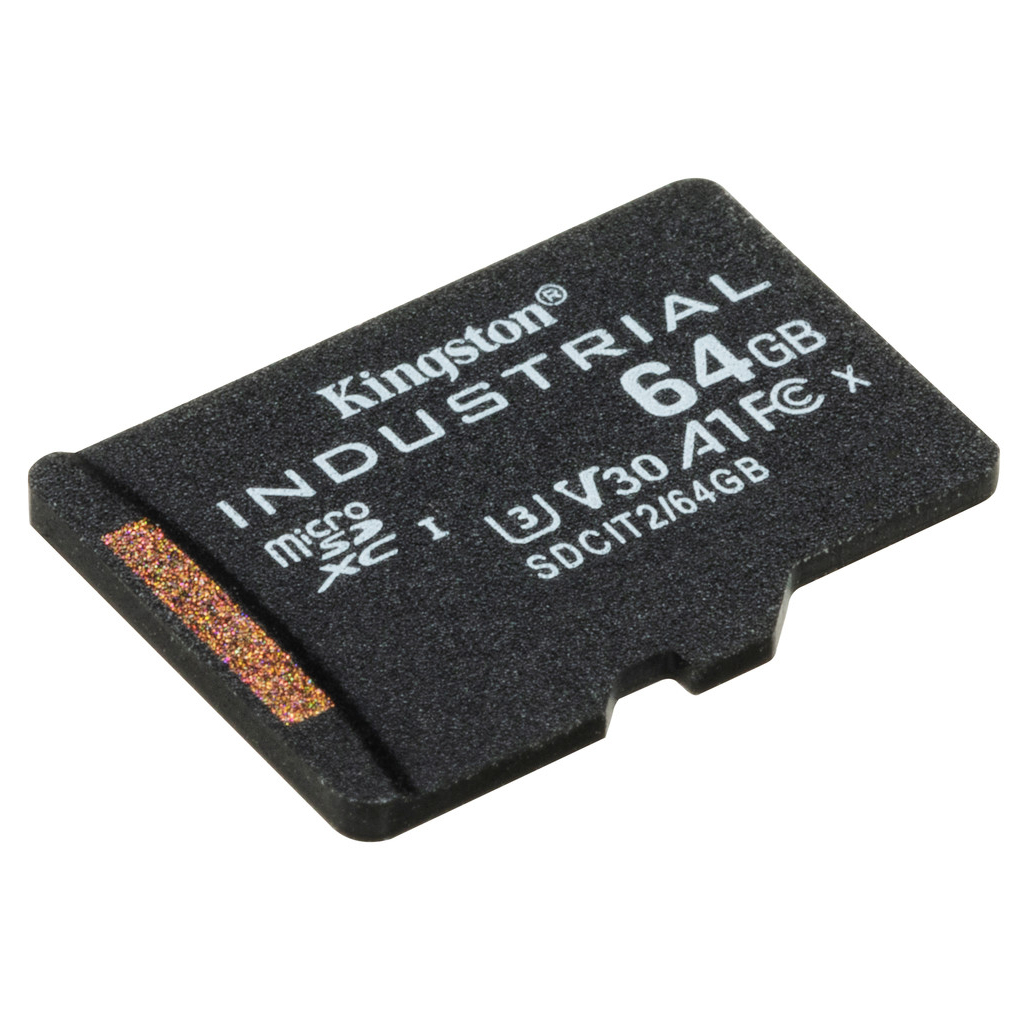 Карта памяти Kingston 64GB microSDXC class 10 UHS-I V30 A1 (SDCIT2/64GBSP) изображение 2