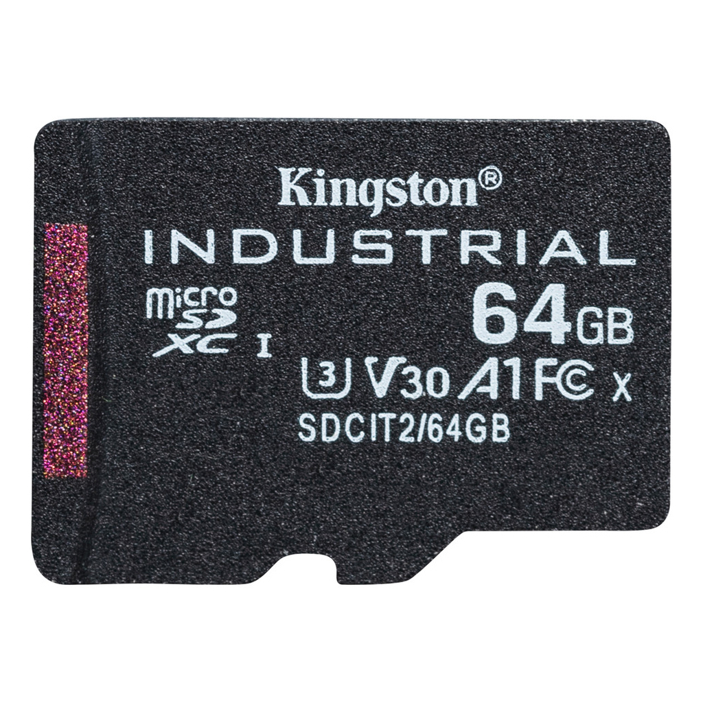 Карта памяти Kingston 64GB microSDXC class 10 UHS-I V30 A1 (SDCIT2/64GBSP)