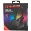 Микрофон Marvo MIC-01 Multi-LED USB Black (MIC-01) изображение 4